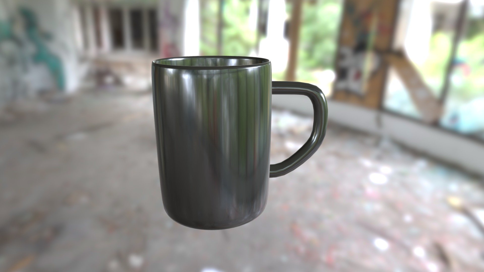 metal cup