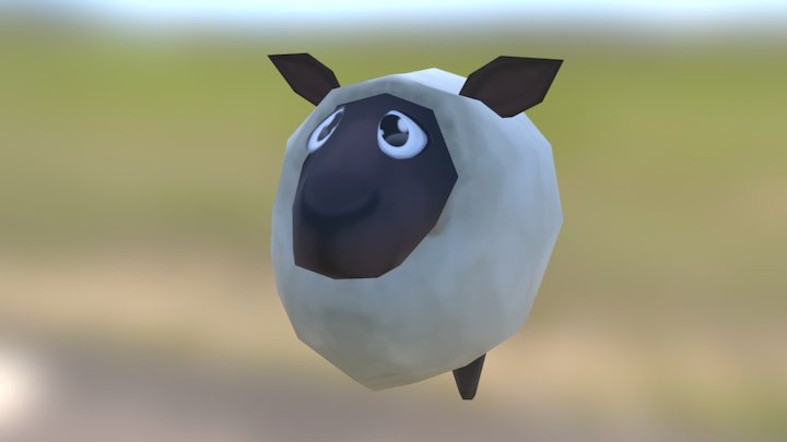 Busy Farm - Ewe 3D Model