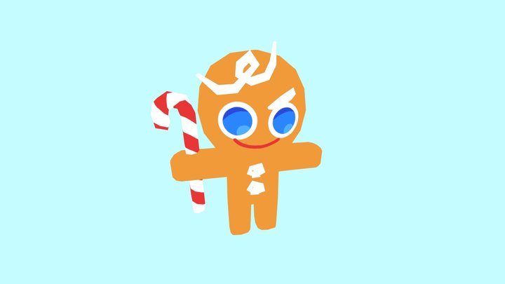 Ginger Brave 3D Model