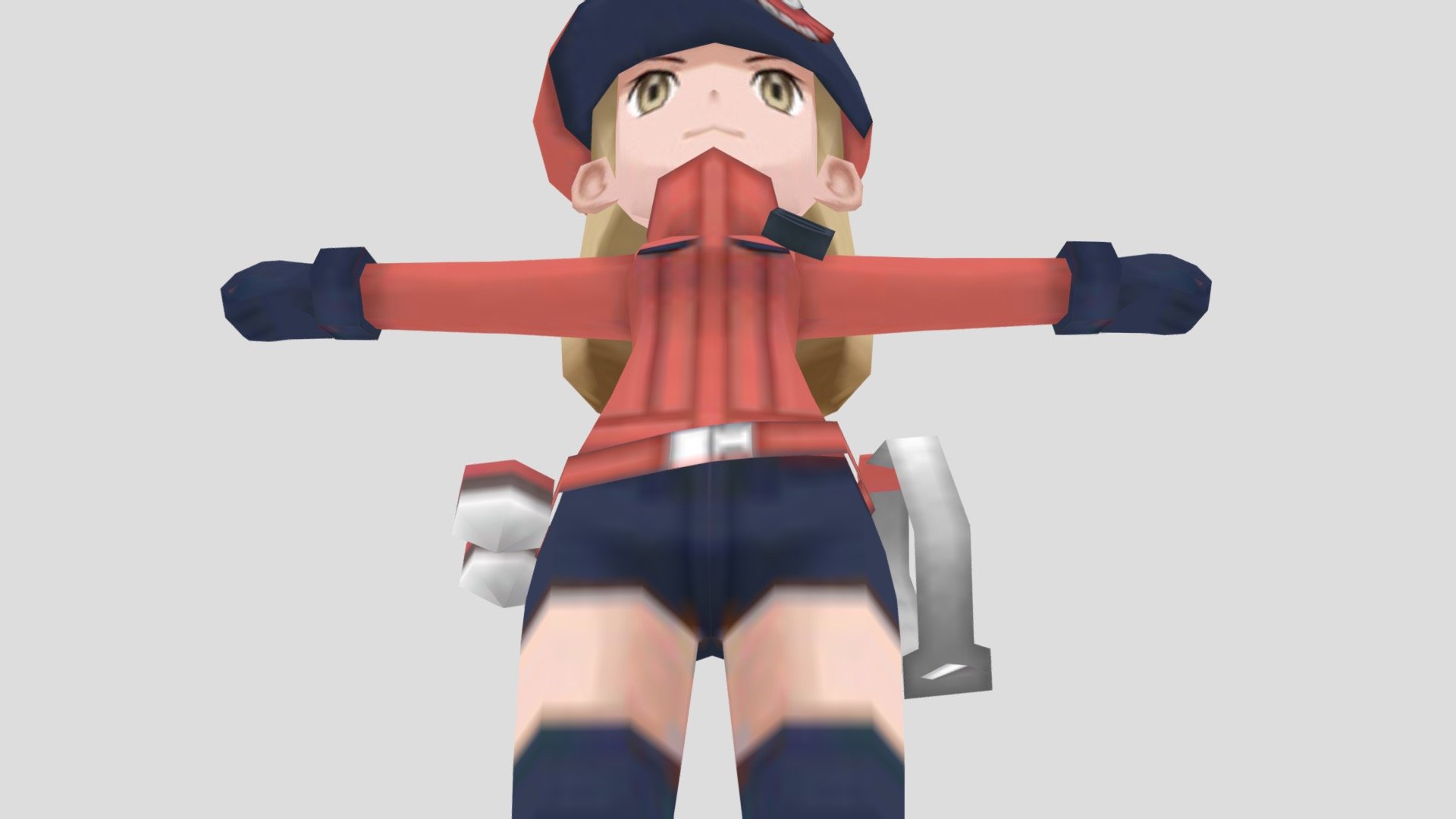 3DS - Pokemon X Y - Pokemon Ranger Female - 3D model by magakotatsu635 ...