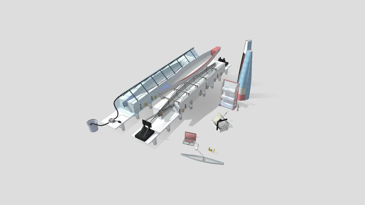 Canoe2024-Tongji-Yangtze 3D Model