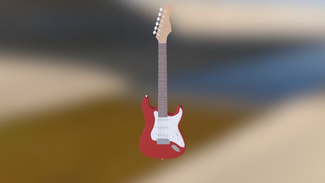 Producto (Guitarra) 3D Model