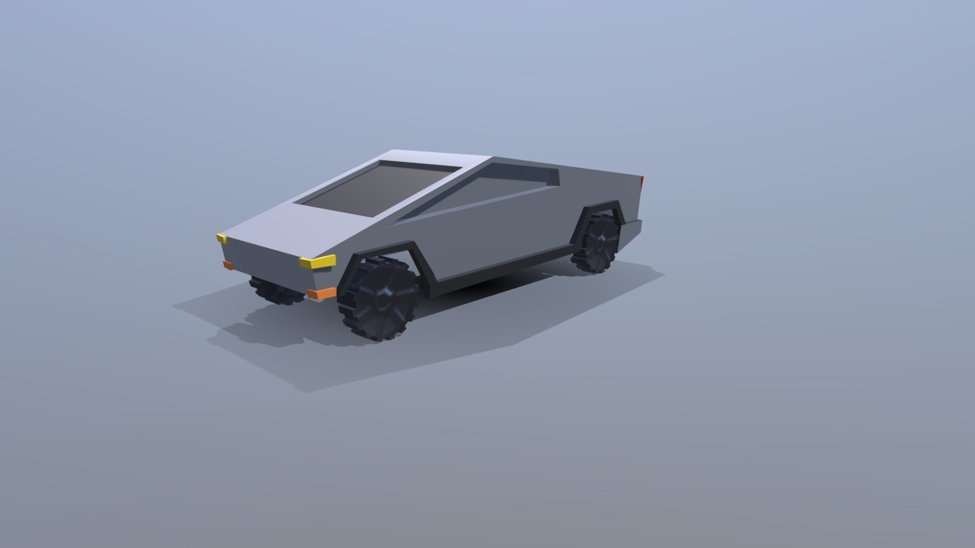 Tesla Cyber Truck (Clone) Low Poly