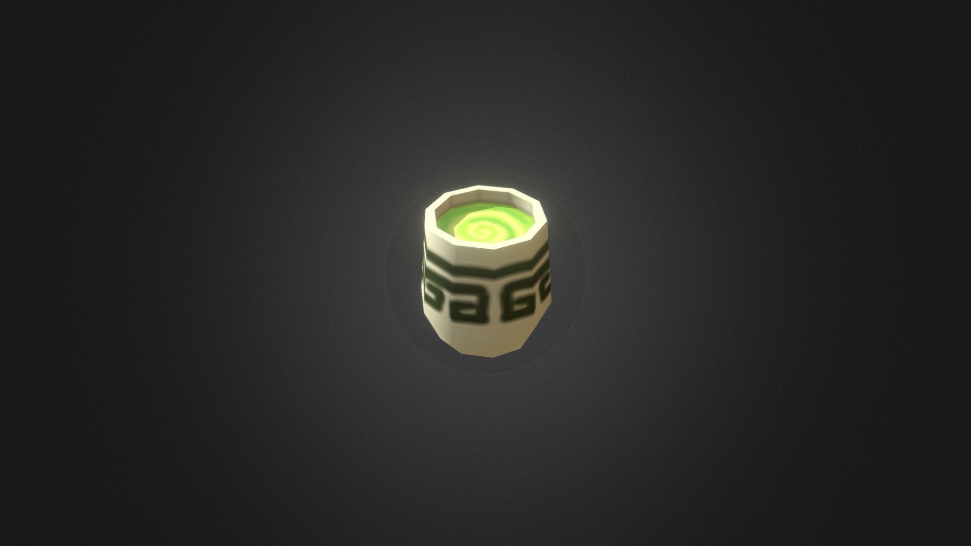 TeaScroll Clubhouse - Tea Cup Prop