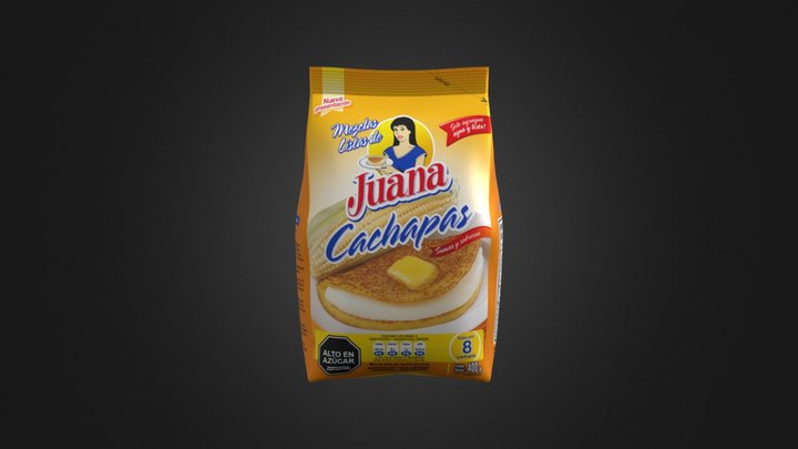 Juana Cachapas 400g 3D Model