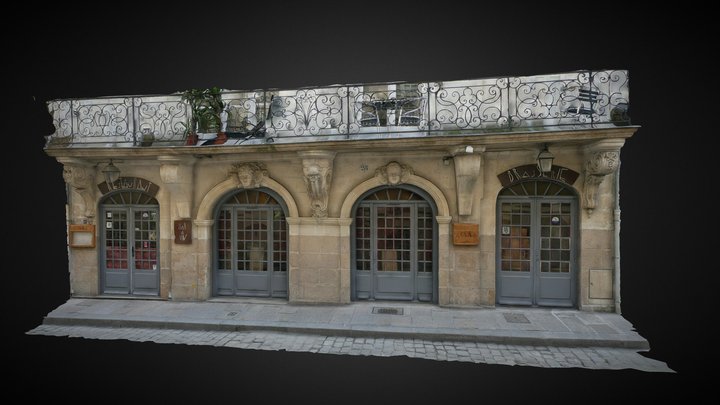 Immeuble XVIIIe s - Feydeau NANTES (France) 3D Model