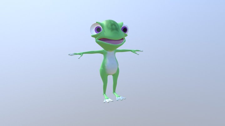 Melissa Frog 3D Model