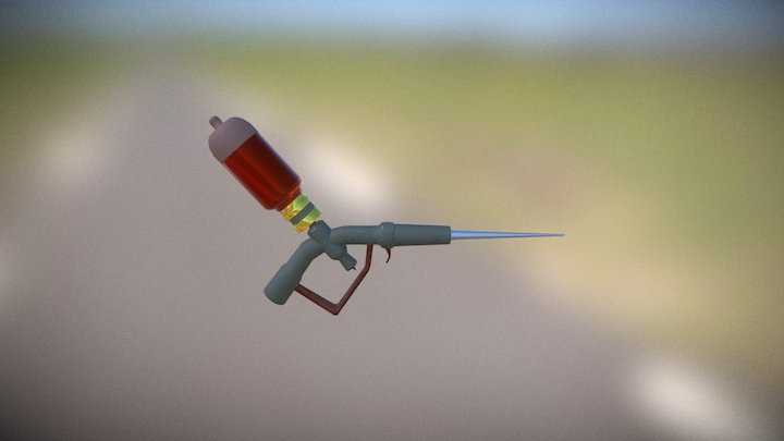Little Sister Adam Syringe 3D Model