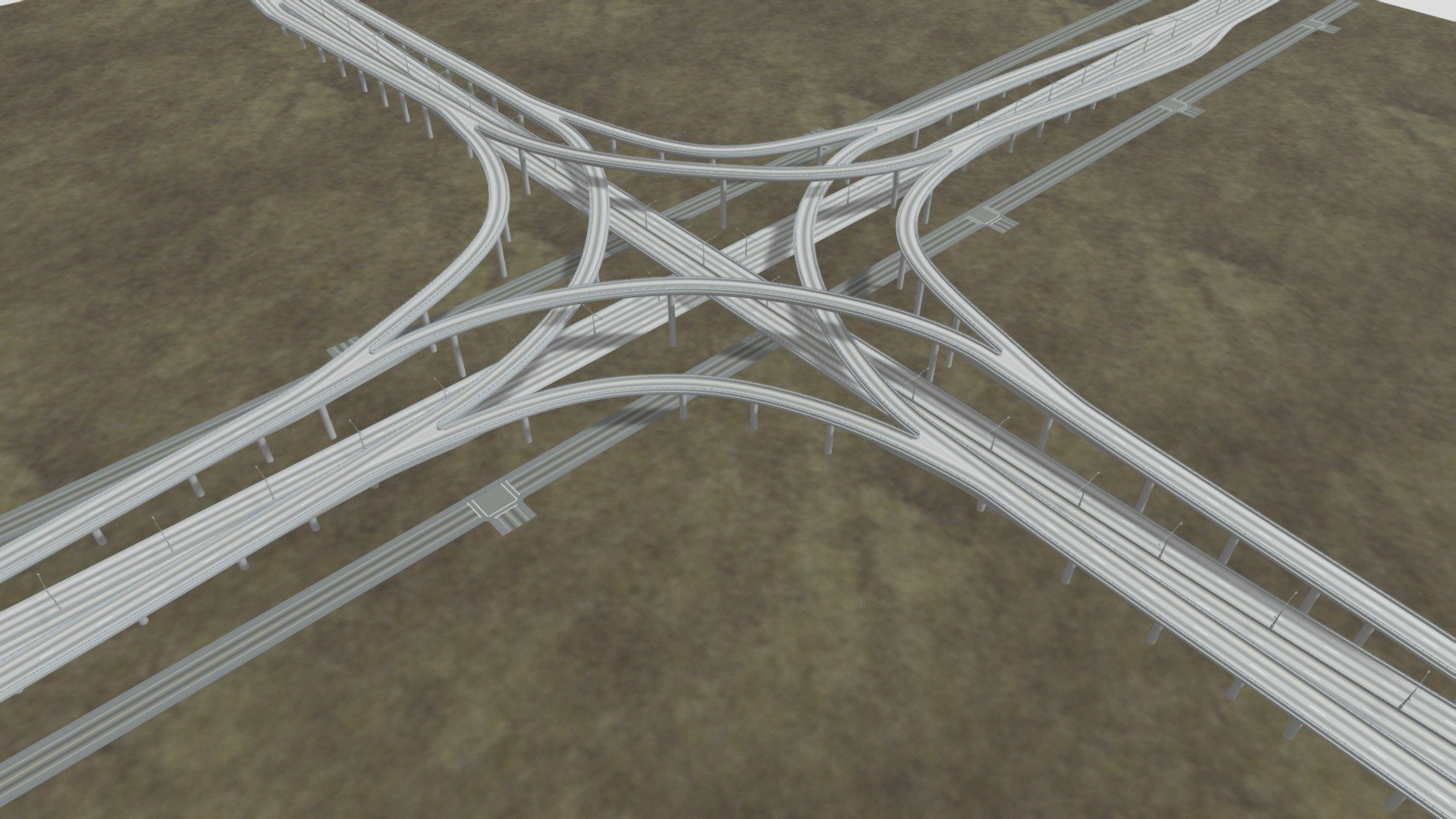 Stack Interchange - 3D model by Bee-am [8778c79] - Sketchfab