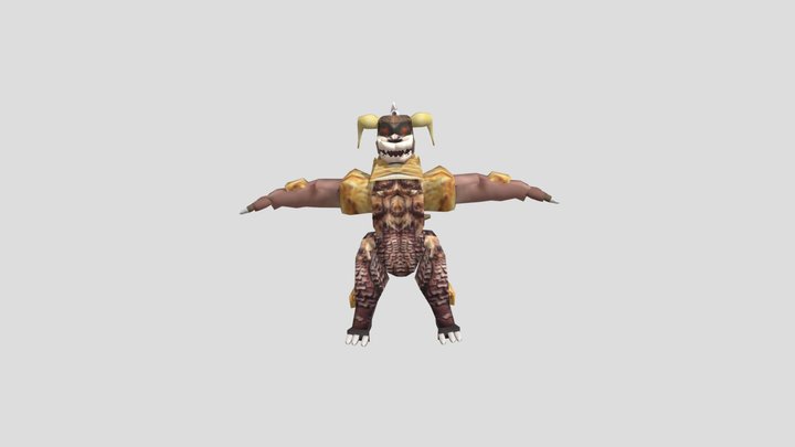 (PS1/PSX) King Caeser 3D Model