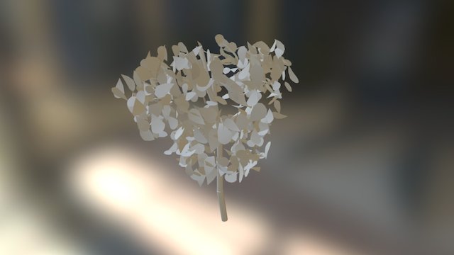 Folder 2B - MEL TreeWithFloatingLeaves 3D Model