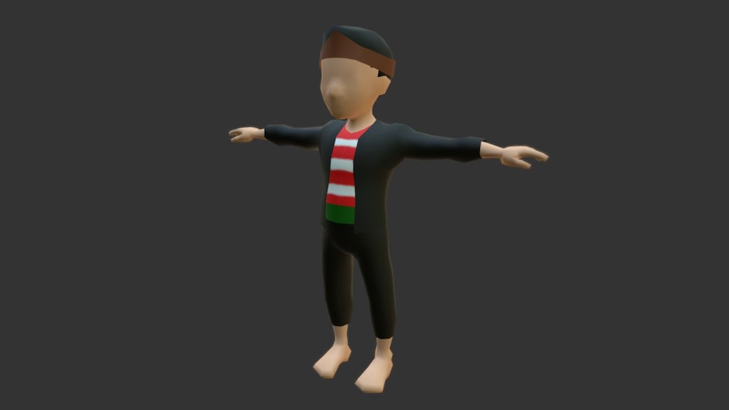 HB2 Surabaya Male Character - 3D model by mistauma [877c087] - Sketchfab