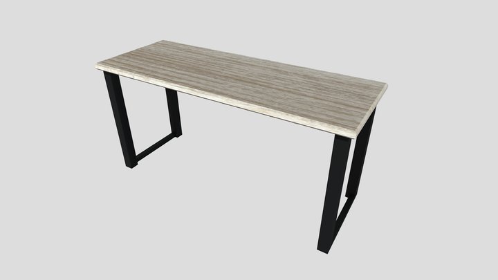 Office Table 3D Model
