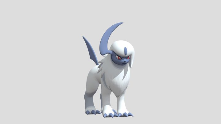 Absol Model 3D Model