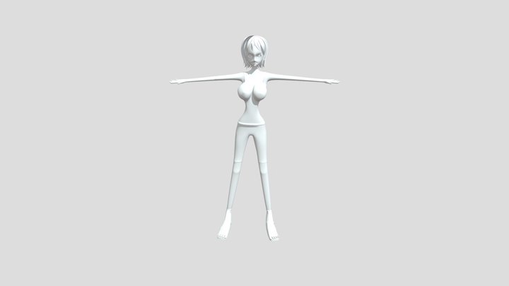 Nami 3d model 3D Model