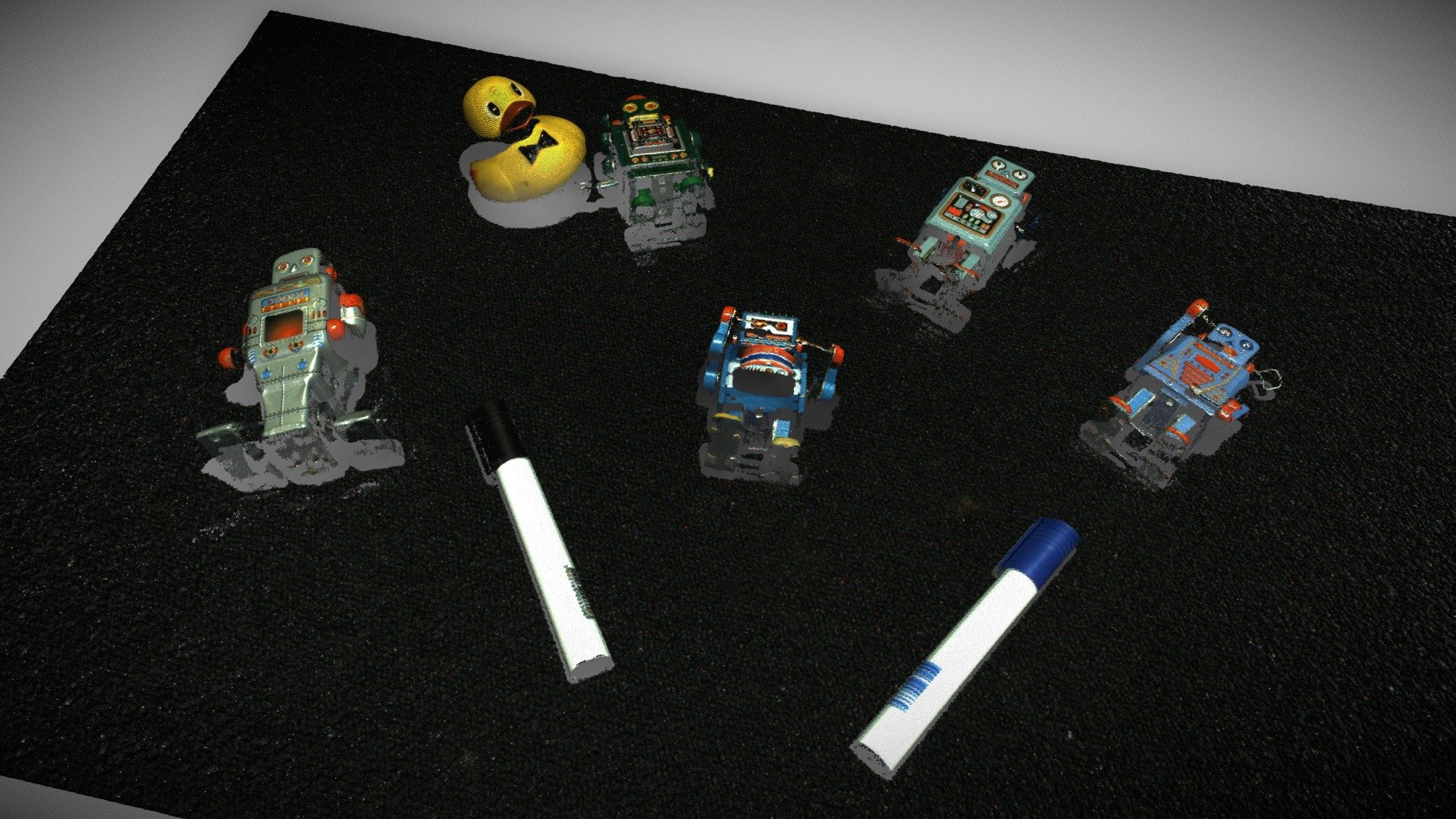 Toys and pens