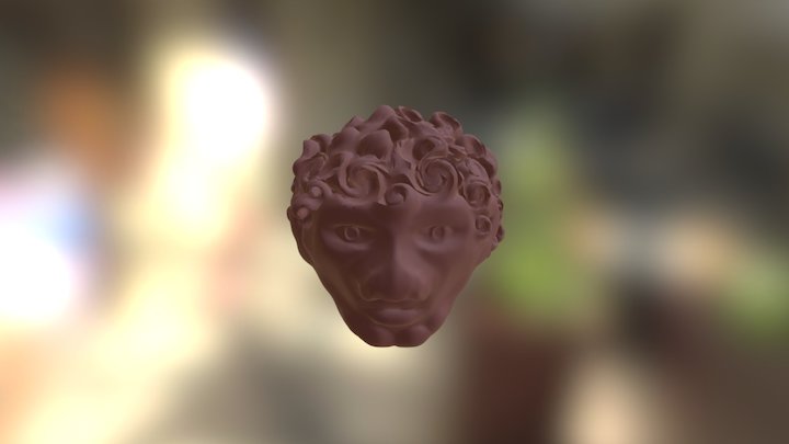 curly head 3D Model