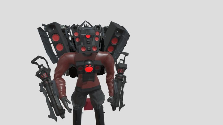 Upgraded-titan-speakerman 3D Model