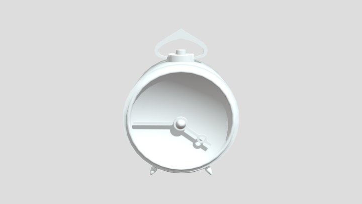OldClock 3D Model