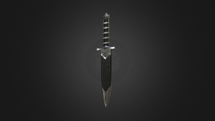 Assassins Dagger 3D Model