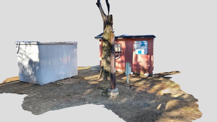 上野恩賜公園　災害時給水ステーション 3D Model