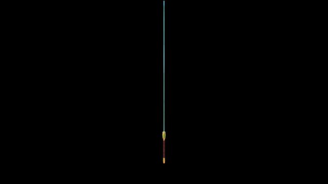 Chinese Straight Sword 3D Model