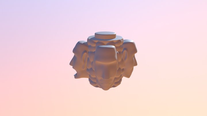 Moai Boss 3D Model