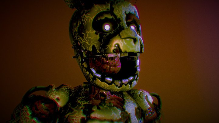 😱Stv!!SPRINGTRAP":MODEL🪨 3D Model