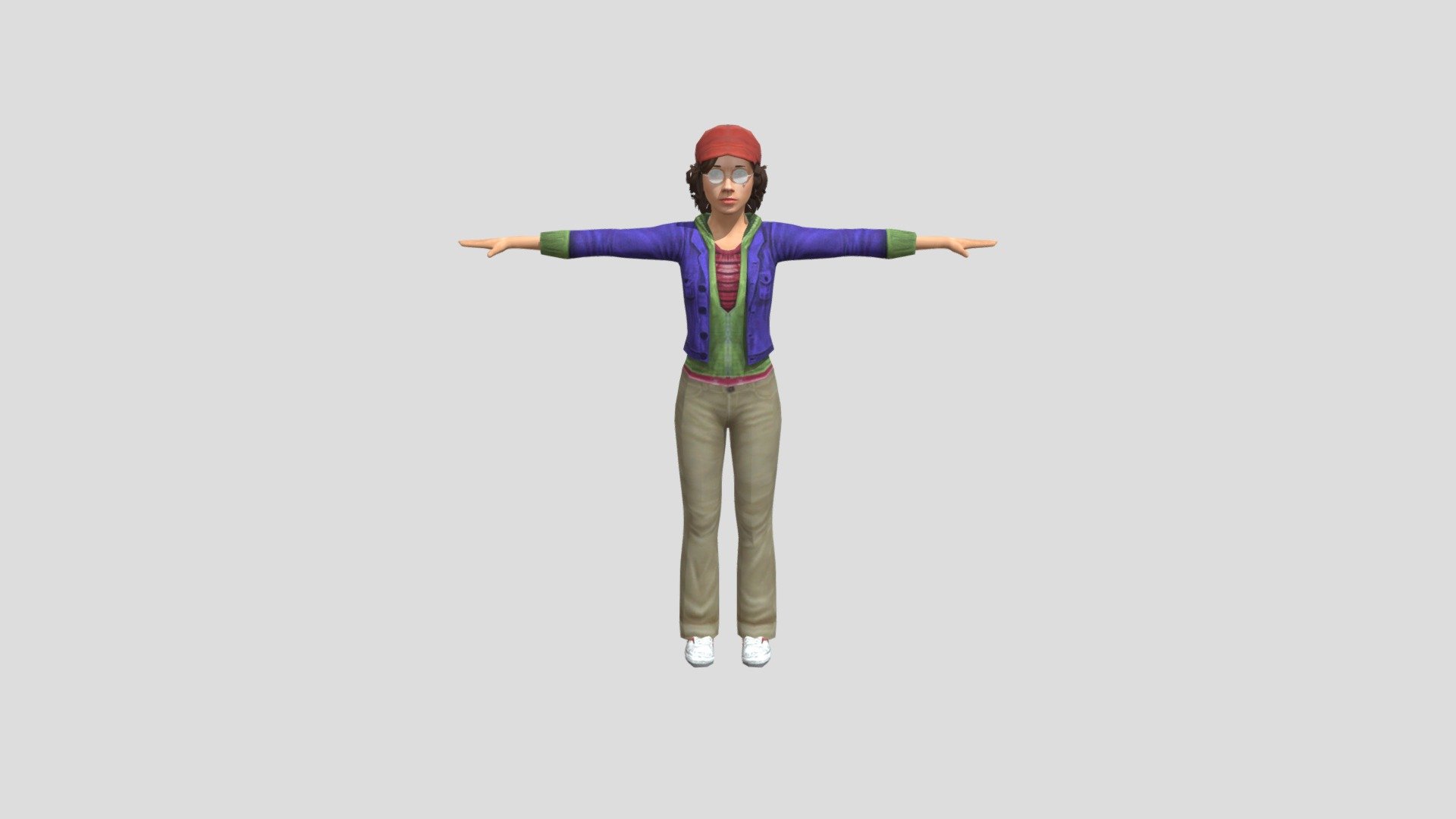 Kelsi Nielsen - Download Free 3D model by SidewalkNZ [878320e] - Sketchfab