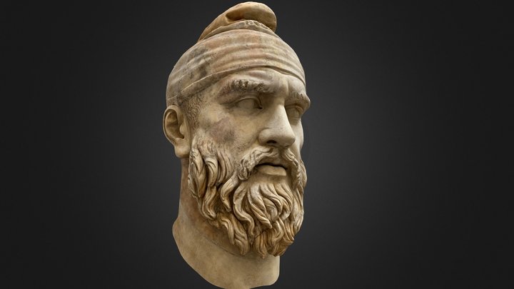 Head of Dace ~ Vatican Museums 3D Model