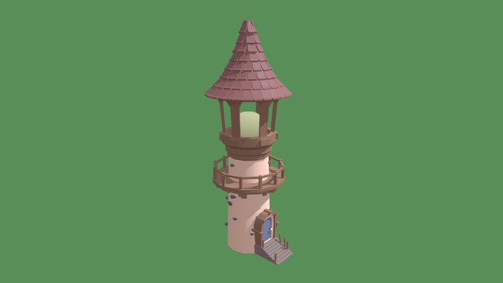 Light Tower 3D Model