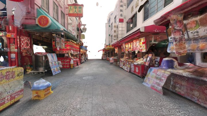 China town 3D Model