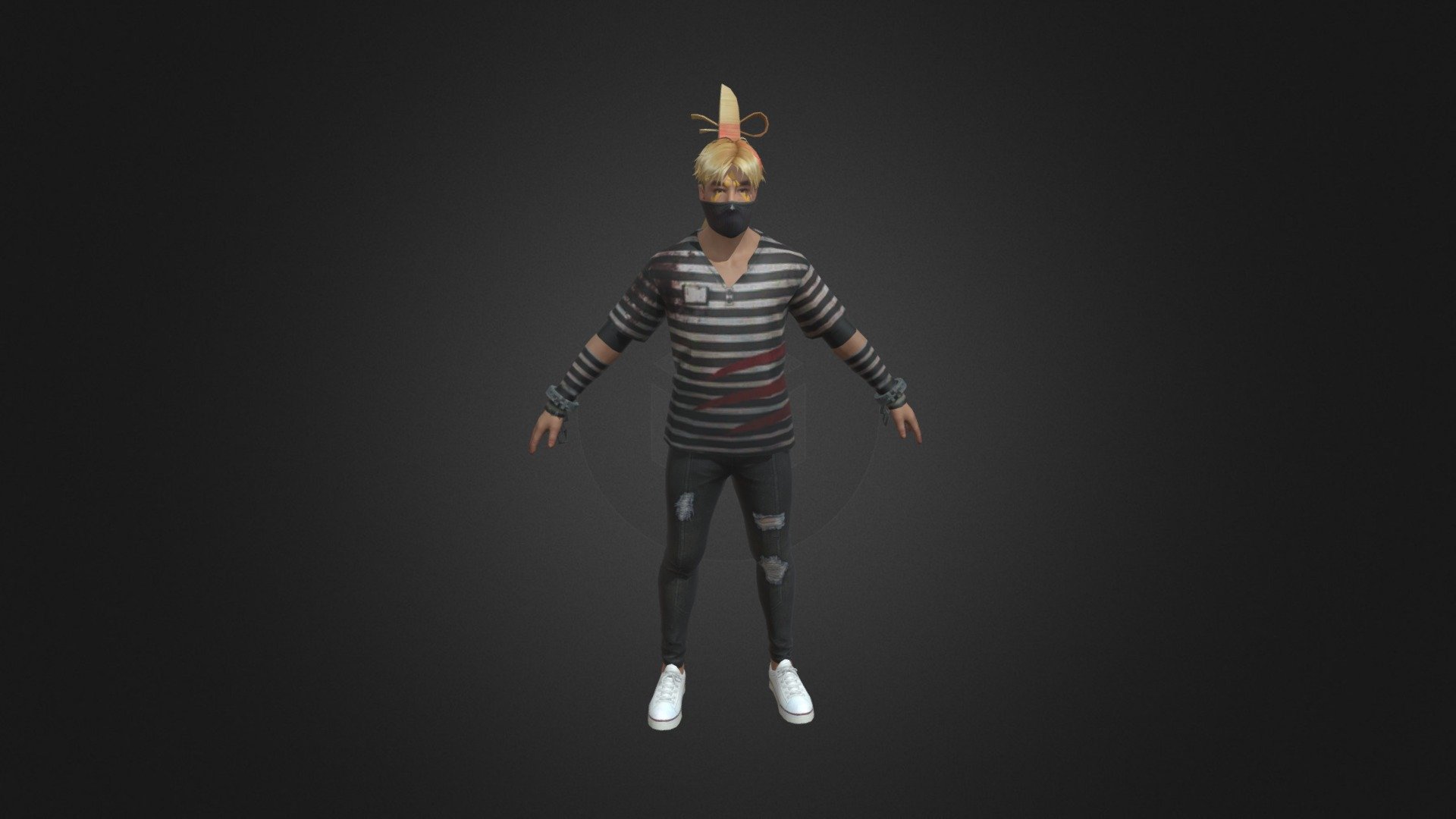 FREEFIRE NEW 3D MODEL BY PACE GAMING