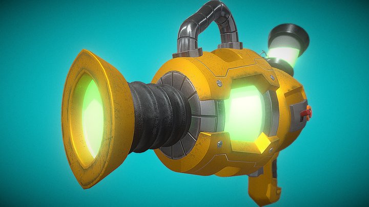 Portal-gun 3D models - Sketchfab