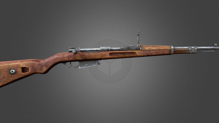 Mauser Texture 3D Model
