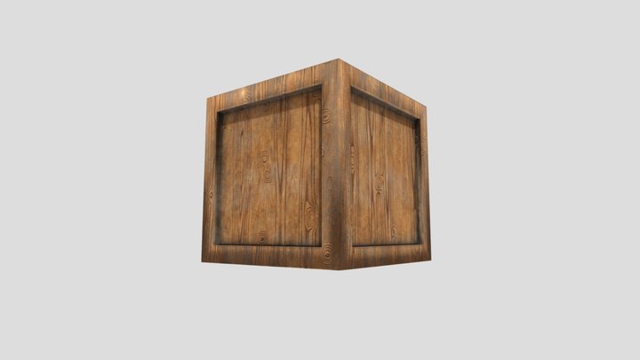 wood box 3D Model