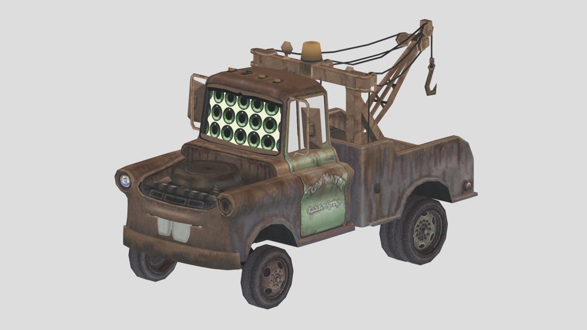 GameCube Cars - Tow Mater - Download Free 3D model by SMF Features ...