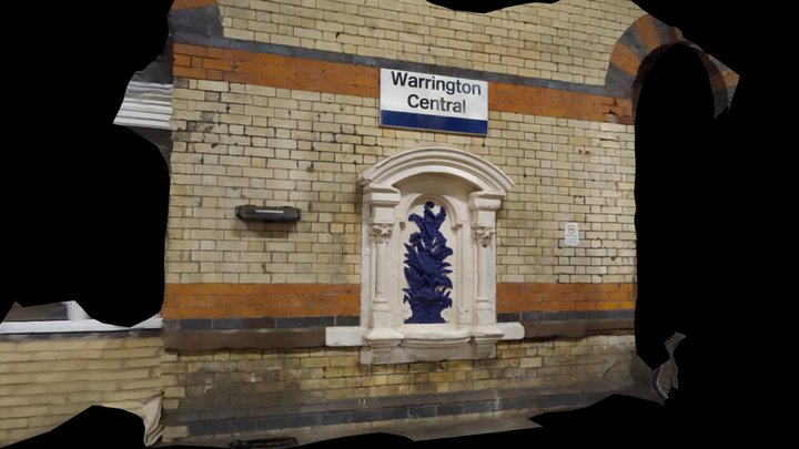 Drinking Water Fountain, Warrington Central 3D Model
