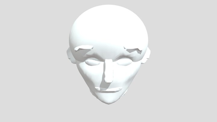 Realistic Head 3D Model