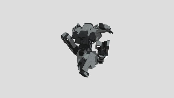 desert mech 3D Model