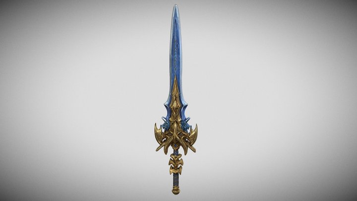 Celestial Riftblade 3D Model