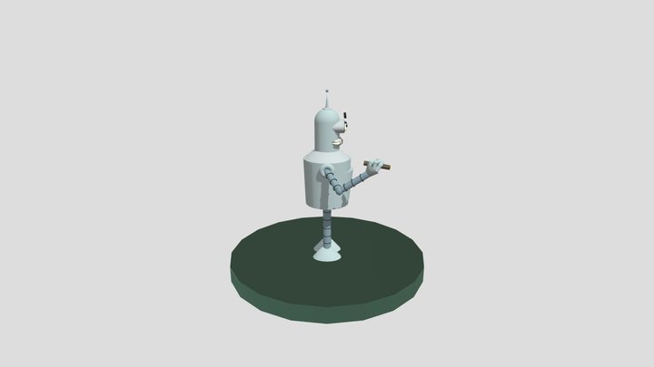 Simple Shapes_ Bender 3D Model