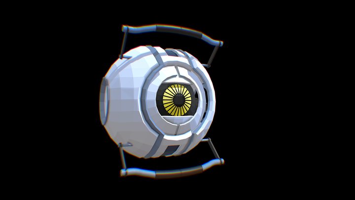 Portal Space core fanart 3D Model