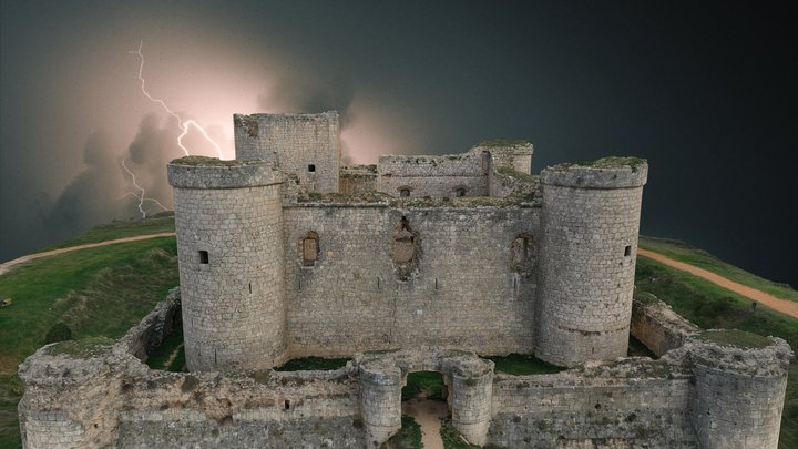 Castle of Pioz 3D Model