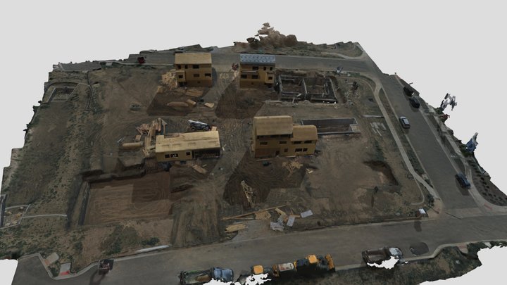 Geos Neighborhood lot 4 (5/21) build progress 3D Model