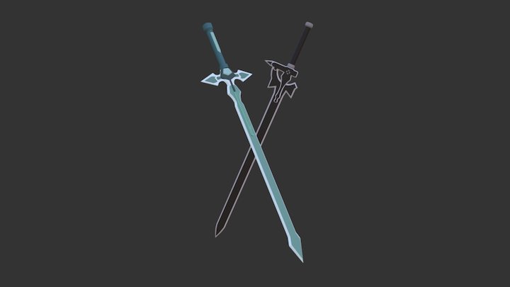 elucidator and dark repulser 3D Model