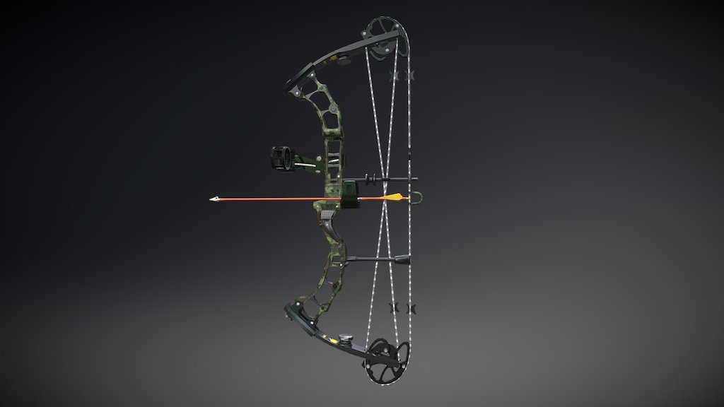 Compound Bow 3D Model By EvanDoran 878d3d4 Sketchfab