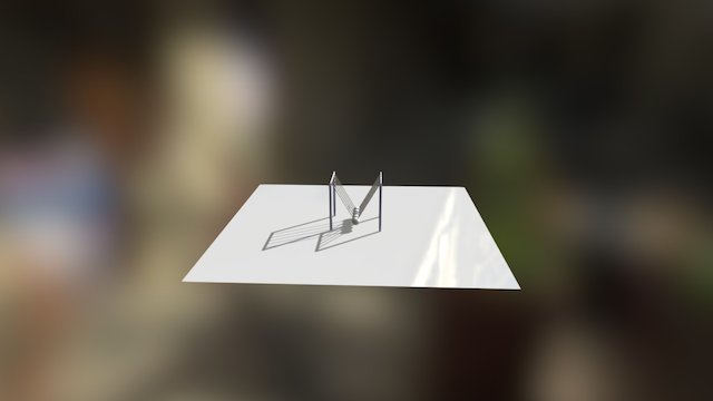 Newtons Cradle 3D Model