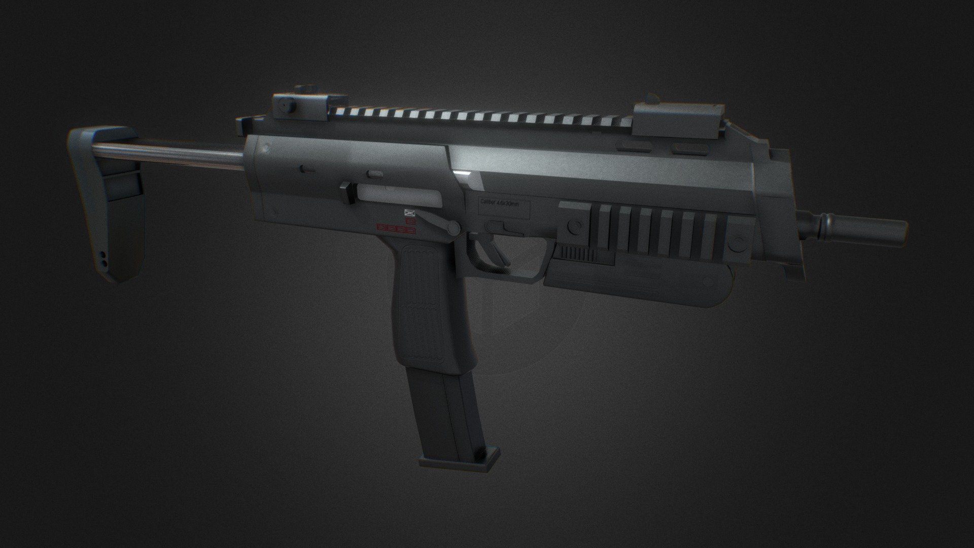 MP7 - 3D model by Shorty_Digitan [878da69] - Sketchfab