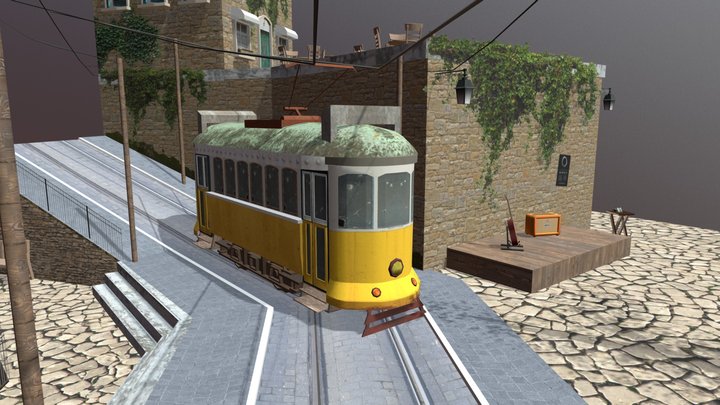 Cityscene 3D Model